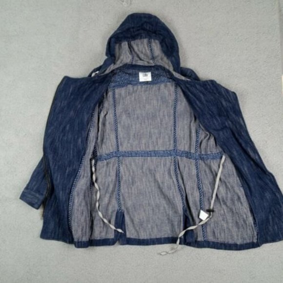 CAbi Adventure Anorak Womens M Jacket Cotton Navy Style Love Carol Collection - Picture 9 of 12